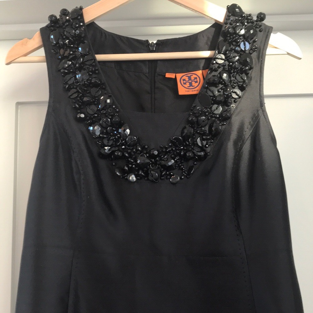 Tory Burch Black Silk Dress - Picture 2 of 3